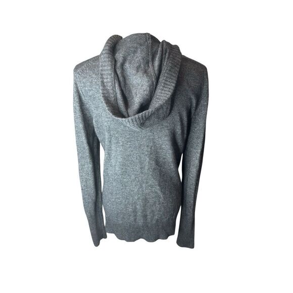 New York University NYU Unisex Grey Cardigan Angora Tish Stern Vintage XL VTG - Picture 3 of 5